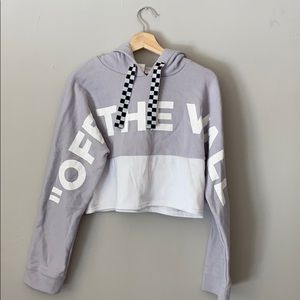 Vans “Off The Wall” Cropped Hoodie